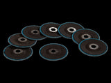 40 Grit Zirconia Flap Discs 4.5in 40 Pack for Angle Grinder Grinding V63-954661