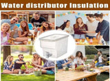 1PC Large-Capacity Fruit Tea Cold Water Kettle, Heat Resistant Jug, Beverage Pot for Summer Fruit V1366-AZ2-W-21173