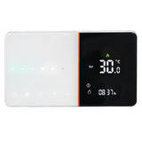 Smart Thermostat Slide Bar Timing Programmable Negative LCD Wifi Voice Control 95240V V1294-YM0717-3114220067911
