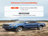 76.2 mm Front and 50.8 mm Rear Leveling Lift Kit for 2005-2021 2022 2023 Toyota Tacoma 2WD/4WD, V952-QHDPTSTJ2005RI6HW001V0