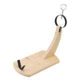 Wooden Ham Holder Stand Pine Wood Stable Ham Display Rack Stand for Carve and Slice Spanish Ham V1294-YM0901-3118250077712
