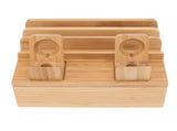 Bamboo 5-Port Charging Station Rack for Phones/Tablets/Watches V1263-JX-5011