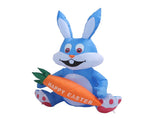 1.2 m Easter Inflatables Rabbit Cartoon Cute Fun Innovative Blow Up Easter Inflatable Outdoor V1294-YM0901-3115230150411
