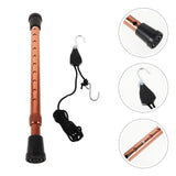 Adjustable Aluminum Alloy Hood Prop Rod for Cars with Hook and Hanging Rope Support Pole V1366-AZ2-W-20339