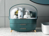 Transparent Flip-top Cosmetic Storage Box Dustproof, Waterproof, Multi-layer Drawer Organizer, V1232-HZSNX004