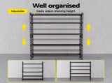 5 x 1.8M Giantz Garage Shelving Warehouse Rack WR-E-12X18-GDX5