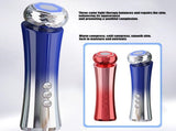 Mode Cooling and Warming Massage Tool with Silents Motor for Sensitives Skin and Tired Eye Relief V1107-110-32773-RED-15CM