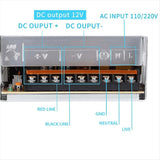 12V 50A 600W 110V AC to DC Regulated Universal Switching Power Supply,Transformer Adapter LED Driver V1370-AZ4-10004