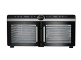 Devanti 16 Trays Food Dehydrator Dual-Zone Stainless Steel FD-E-601A-16T-SS