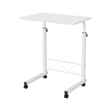 Artiss Laptop Desk Table Adjustable 60CM White LA-DESK-60-WH