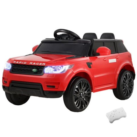 Rigo Kids Electric Ride On Car SUV Range Rover-inspired Cars Remote 12V Red RCAR-RANGEROVER-RD