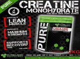 2KG Creatine Monohydrate Powder HPLC Tested Gym Workout Enhancer Micronised Supplement V563-CREATINE_MONO_2KG