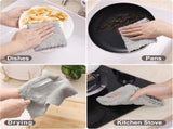 Homaxy 12 Pack Kitchen Dish Cloths Kitchen Towels Dishcloths Set, 12 x 12 V1258-DP02-F-162