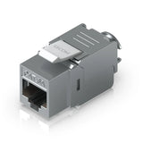 Ubiquiti Cat6A Toolless Keystone Jack, 12-Pack, For Terminating Cat6A Ethernet Jack Without The Use V1202-V2-NHU-U-K-JACK-C6A