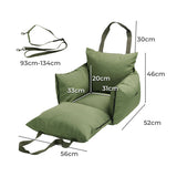 PaWz Dog Car Seat Booster Belt Green PT1227-GN