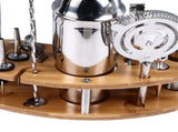 20Pcs Cocktail Shaker Set Stainless Steel Versatile Stylish Look Professional Mixed Drink Cocktail V1294-YM0901-3118230414411