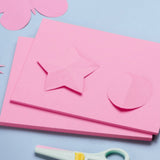 100Pcs Copy Printer Paper,8.5 x 11 Pink Letter Size Copy Paper, 100 Sheets Printing Paper for V1189-LWWAL-20260401-06213