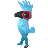 Adults Funny Parrot Inflatable Costume Props Blow Up Inflatable Fancy for Halloween Cosplay V1294-YM0901-H22383