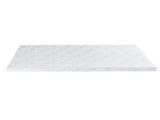 Giselle 8cm Memory Foam Mattress Topper Gel Egg Crate Foam Bamboo Queen MATTRESS-TOP-EC-BAM-8-Q