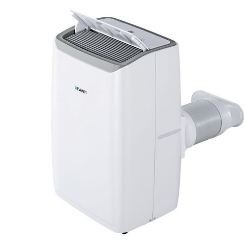 Devanti Portable Air Conditioner Dehumidifier Fan 14000BTU PAC-B-14000-WH