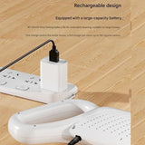 White Cordless Vacuum and Mop Combo - 6kPa Suction, 2000mAh Battery, 180&deg Flexible Floor Brush, V888-ELOSUNG53090