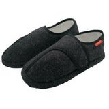 ARCHLINE Orthotic Plus Slippers Closed Scuffs Pain Relief Moccasins - EUR 35 V563-AS801-CHARCOAL-35