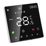 3A Digital Thermostat with LCD Display Smart Programmable Thermostat with Touchscreen Hydronic V1294-YM0706-3114230132911