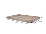PaWz Dog Mat Pet Calming Bed Memory XXL Coffee XX-Large PT1139-XXL-CF