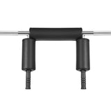 Safety Squat Bar, 318kg Fitness Squat Bar, Safety Squat Bar Attachment with Shoulder and Arm Pads, V952-GLG2YCDBS150OUNZ2V0