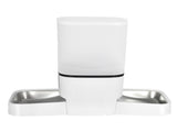 PaWz 6L Automatic Pet Feeder 2 Bowl Food Dispenser PT1275-6L-WF-AU