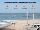 Boat Trailer Guide, 1670mm with LED Light Trailer Guide Poles, 2PCS High-Hardness Steel Guide-Ons, V952-CTCDGDLXBS60WOR5F001Y3