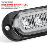 10x LED Clearance Lights Side Marker Lamp Red Amber Truck Trailer Caravan Lorry V201-W13281976