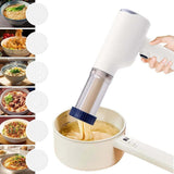 6-in-1 Automatic Electric Pasta Maker Machine, Handheld with Ergonomic Design, Easy to Clean V1188-MS-325-1350