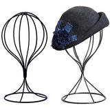 Modern Metal Hat Stands Hollow Balloon Design Tabletop Decorative Wig Holders V1294-YM0717-10096820