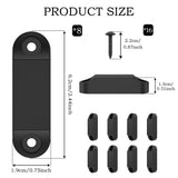 4 Pairs RV Baggage Door Holder, Wider Access and Space Saving Design, Secure Reliable Magnetic V1366-AZ2-W-15530
