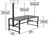 Goat & Sheep Stand, 47x23 inch Livestock Stand, Metal Livestock Milking and Shearing Stand 21" to V952-SCXJJHSYTM47HMU08V0