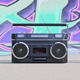 Crosley Blast Boombox Cassette Player - Black V398-CT202A-BK