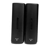 Shower Soap Dispenser 350ml 2 Chamber Leakproof Wall Mount Manual Shampoo and Conditioner Dispenser V1294-YM0901-3112250034412