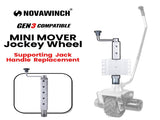 Mini Mover Supporting Jack Handle Replacement for Gen 3 Caravan Jockey Wheel NT0405X-SS