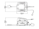 Novawinch PT1100 Portable Lifting and Pulling Tool 240V AC 500KG 1100LBS PT1100AC3