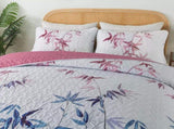 Floral Quilted bedspread and pillowcovers set Embrace Nature Indoors - Queen size V745-MAC080408Q13U