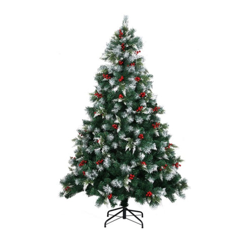 SANTACO Christmas Tree Snow Flocked1.8M XMASTREE1013-1.8M