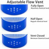 Premium Floating Pet Chlorine Dispenser For Chemical Tablets Compatible With 3" Tabs Bromine Holder V1188-MS-227-2484