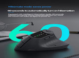 Ergonomic Vertical Mouse - 2.4G/Bluetooth Multi-Mode, LED Display, 57-Degree Angle, & 400mAh V888-ELOSUNG35692