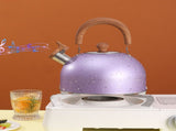 Water Kettle Stainless Steel Whistle Water Kettle Large Capacity Flat Bottomed for Gas Induction V1294-YM0703-3113230059213
