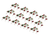 Artificial Flowers Red Berries Pine Cones for Gift Package Plastic Dried Flower Card Accessory for V1294-YM0901-3115240080312