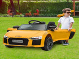 Kahuna R8 Spyder Audi Licensed Kids Electric Ride On Car Yellow CAR-SPD-YE