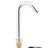 Brass Automatic Infrared Sensor Faucet Water Tap with Hose for Bathroom Basin Kitchen Sink V1294-YM0901-JY03587