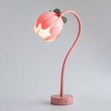 Pink LED Tulip Desk Lamp - Flexible Gooseneck, Decorative Flower Table Light V888-ELOSUNG26320