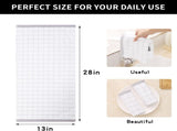 Homaxy Kitchen Towels, 16 x 28 Inches and 13 x 28 Inches, Set of 8 Bulk Cotton Kitchen Towels Set, V1258-DP02-F-186